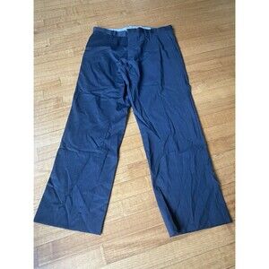 Banana Republic Dress Chino Pants Men's 33x32 Navy Pinstripe Cotton Blend